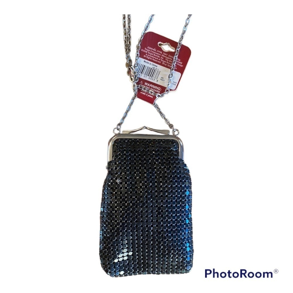 Black Frame Mini Bag Chain Strap NWT
